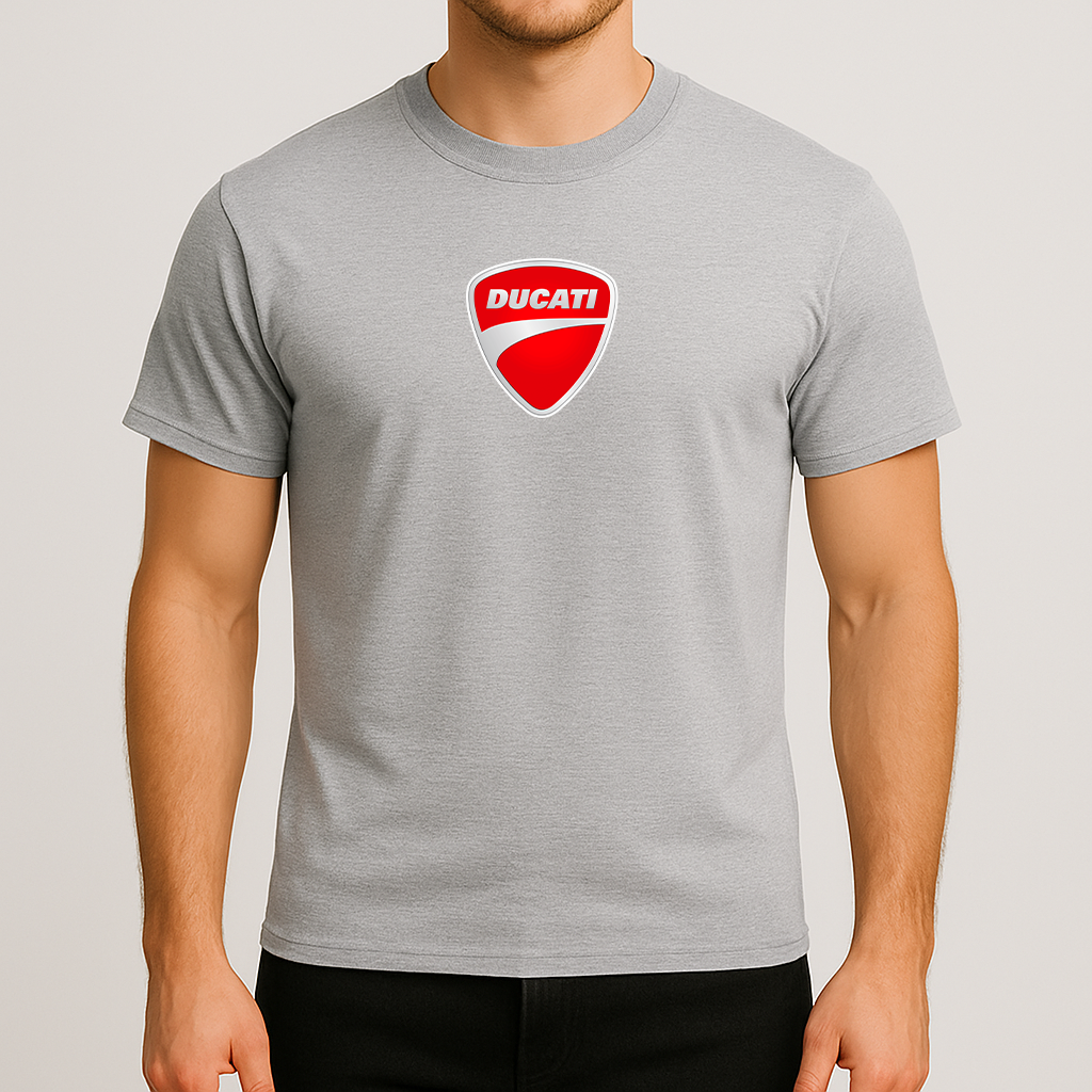 Men’s Ducati Motorcycle Cotton T-Shirt